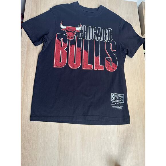 Vintage Chicago Bulls Mitchell & Ness T-Shirt - Size S - NEW - Picture 1 of 6